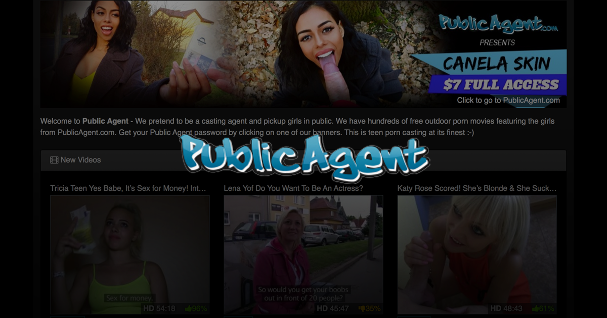 Porn free public agent Large HD